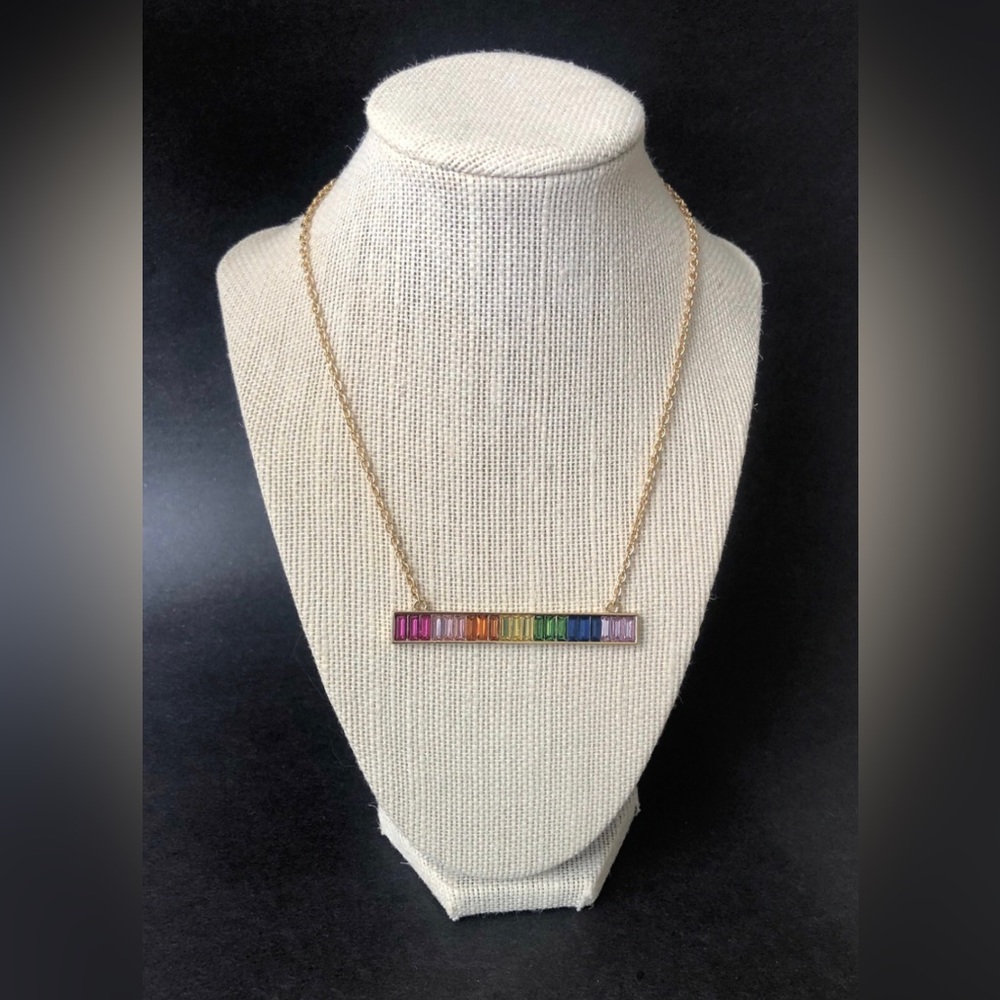 Lane Bryant rainbow necklace New with tags